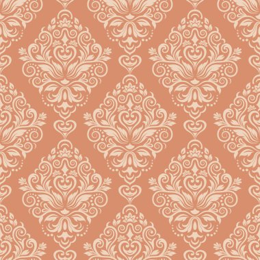 Dikişsiz vintage desen