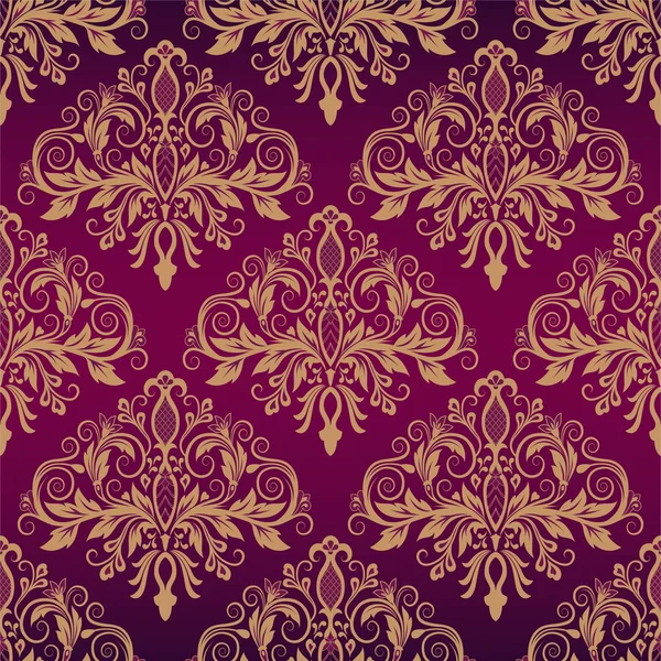 Vektör damaskesiz kalıp arkaplanı