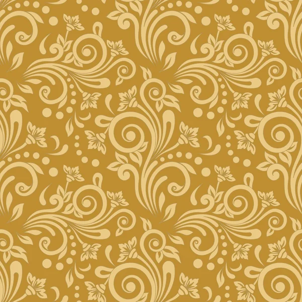 Fond sans couture de jaune — Image vectorielle
