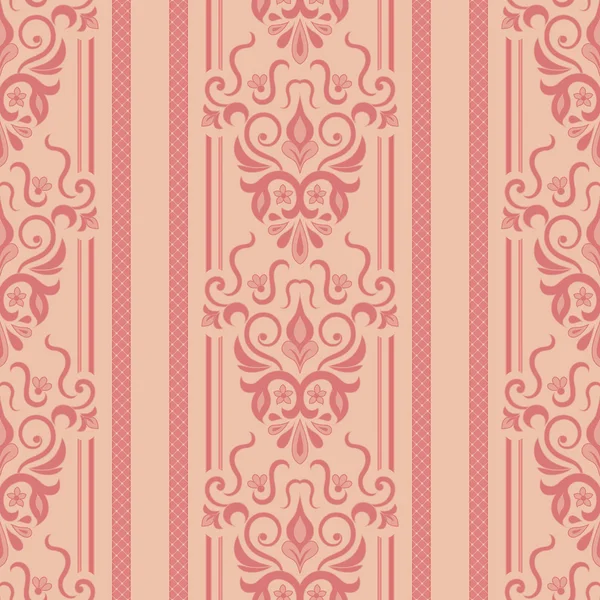 ピンクのシームレスな背景 — ストックベクタ