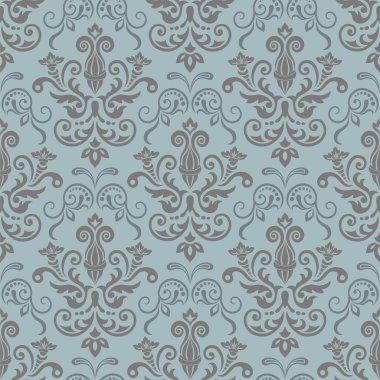Vektör damaskesiz kalıp arkaplanı