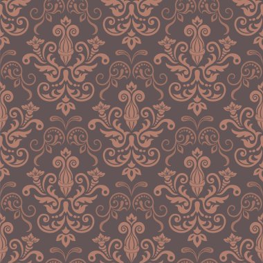 Dikişsiz damask deseni