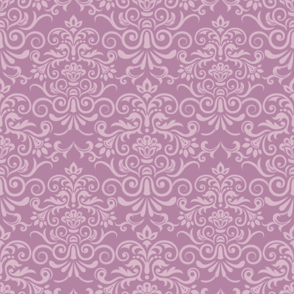 Seamless damask pattern