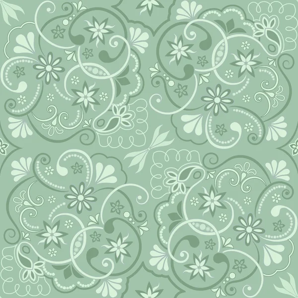 Vector vintage floral sem costura elemento padrão — Vetor de Stock