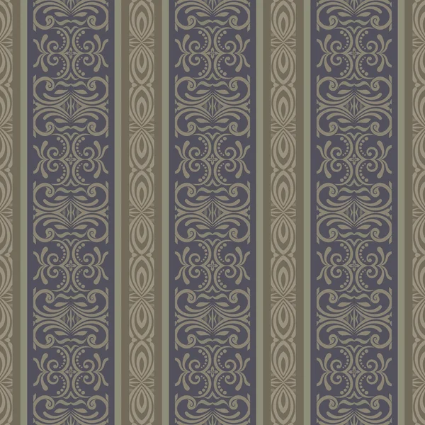 Plantilla ornamental vintage con patrón — Vector de stock