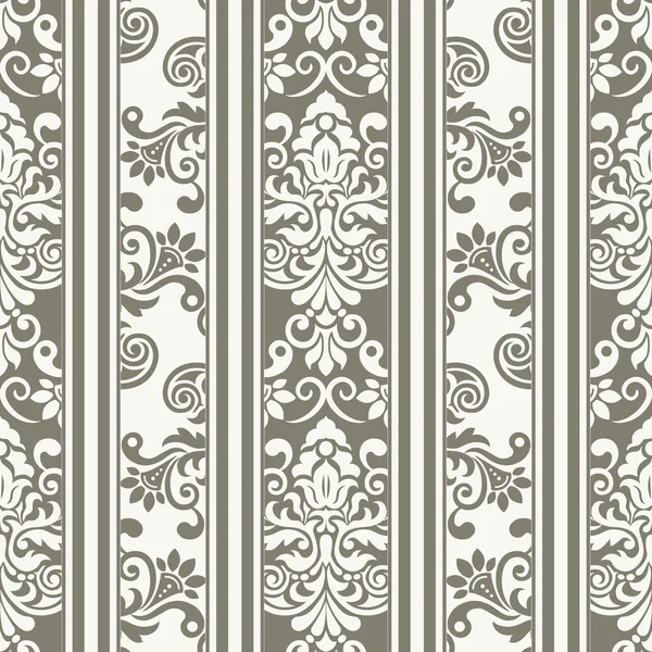 Vintage ornamental template with pattern — Stock Vector
