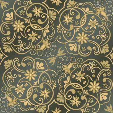 Vintage sorunsuz arka plan. Sorunsuz duvar kağıdı