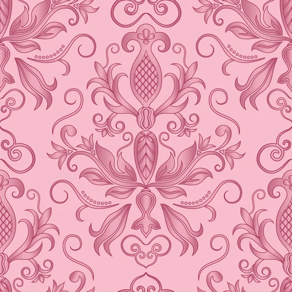 Seamless background of pink — Stock Vector