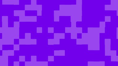 Menekşe rengi ile soyut kare piksel arkaplanı. Vektör illüstrasyonu.