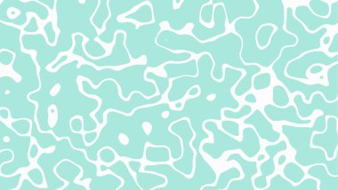 Gök mavisi su yüzeyinde güneş parlıyor. Sıvı dalgalı arkaplan, vektör illüstrasyonu.