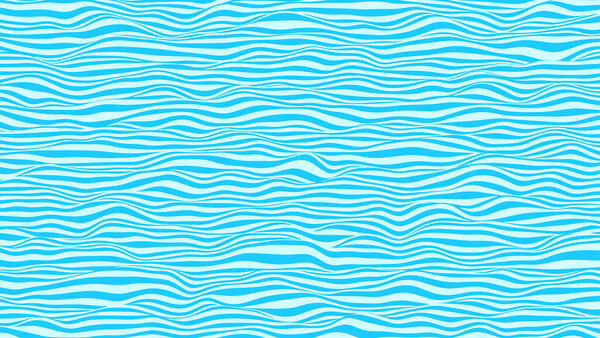 Abstract waves background. Striped surface with wavy distortion effect, vector illustration.