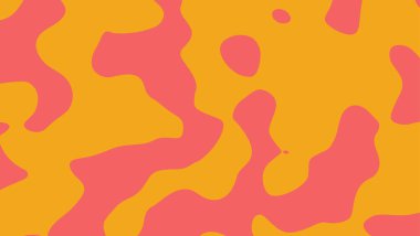 Sıvı şekilli soyut renk arkaplanı, vektör illüstrasyonu.