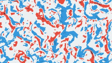 Soyut vektör grunge arkaplanı. Düzensiz kenarlı kaotik renk şekilleri.