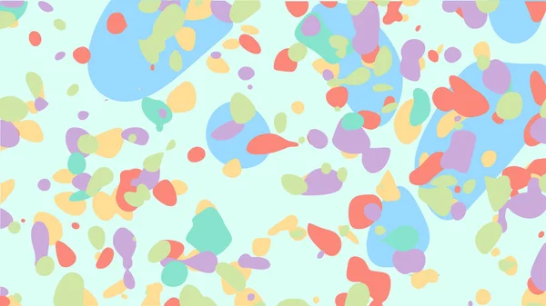 Colorful spots, splashes of paint. Vector abstract background. — Stock Vector