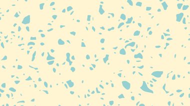 Sarı arkaplanda küçük yeşil noktalar, grunge arkaplan.