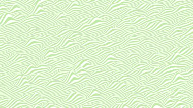 Soyut dalga arkaplanı. Dalgalı çarpıtma efektli çizgili yüzey, vektör çizimi.