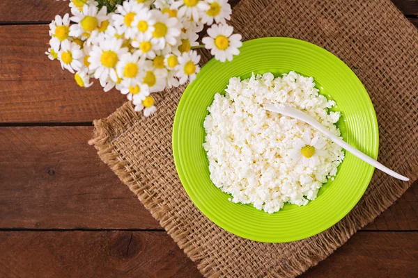 Queso de cabaña para el desayuno — Foto de Stock