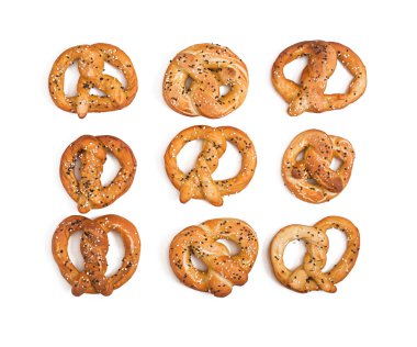 Tuz ve susam ile simit