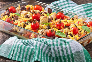 tavuk pişmiş sebzeler