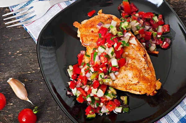 Grilled chicken breast — Stock Photo, Image