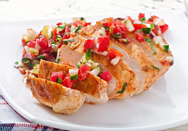 Grilled chicken breast — Stock Photo, Image