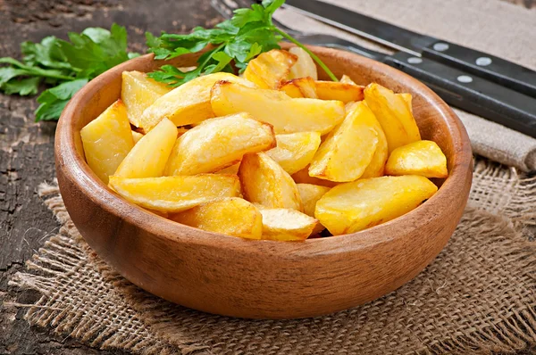 Cuñas de patata frita — Foto de Stock