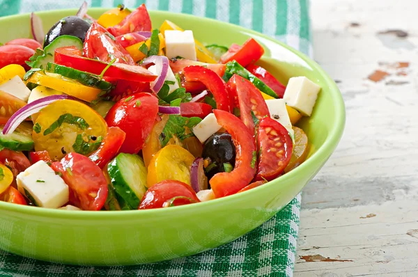 Greek salad — Stock Photo, Image