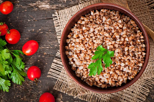 Buckwheat porridge — Stock Photo, Image