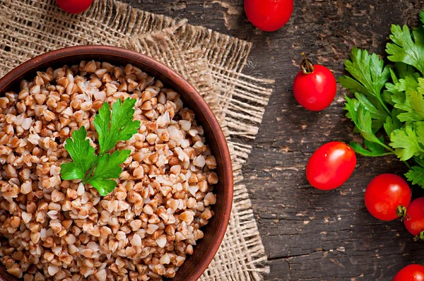 Buckwheat porridge — Stock Photo, Image