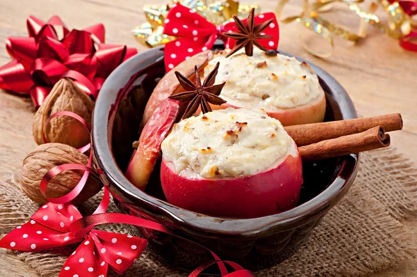 Manzanas al horno — Foto de Stock