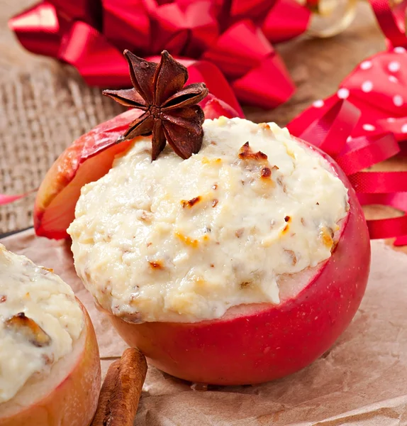 Manzanas al horno — Foto de Stock