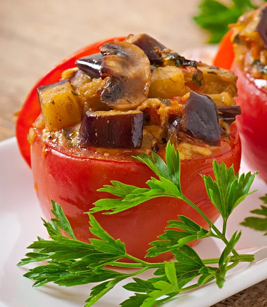 Baked tomatoes — Stock Photo, Image