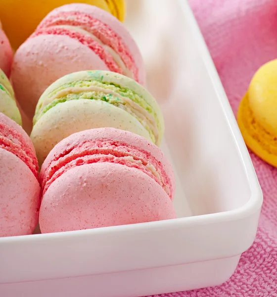 Colorful macaroons — Stock Photo, Image