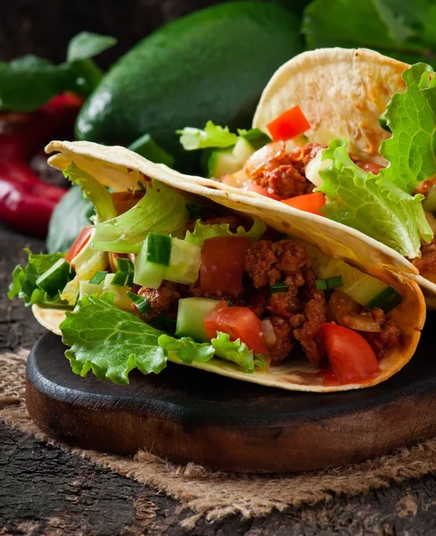 Mexické tacos — Stock fotografie