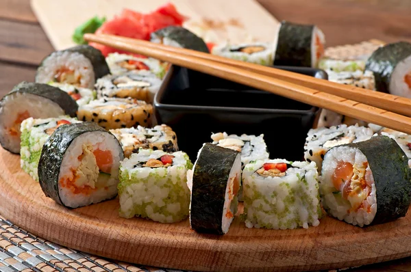 Set di sushi — Foto Stock