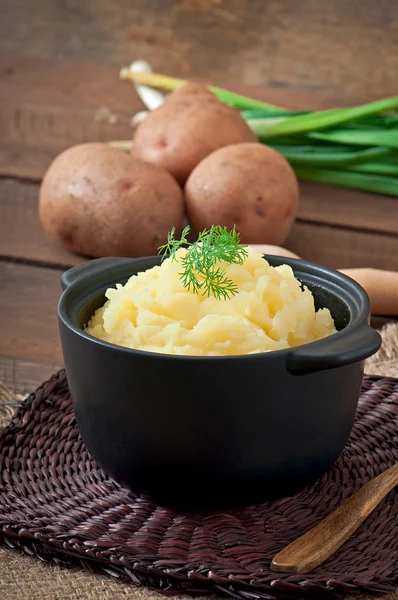 Purè di patate fresco e saporito — Foto Stock