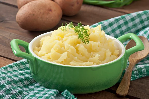 Vers en smaakvol aardappelpuree — Stockfoto