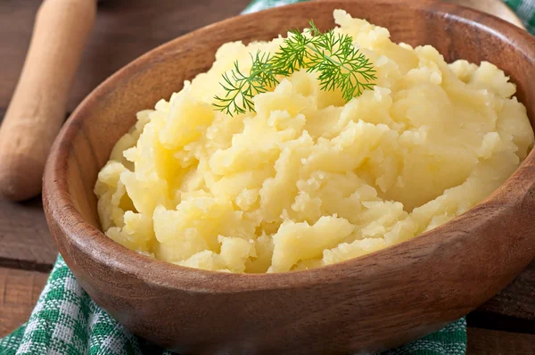 Vers en smaakvol aardappelpuree — Stockfoto