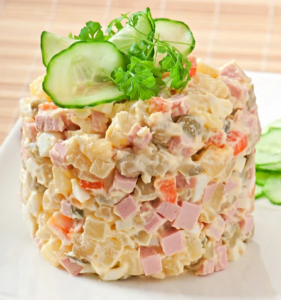 Insalata russa - Olivier — Foto Stock