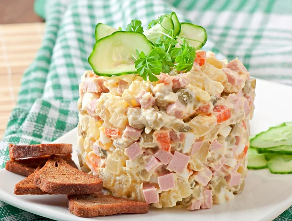 Salada russa - Olivier — Fotografia de Stock