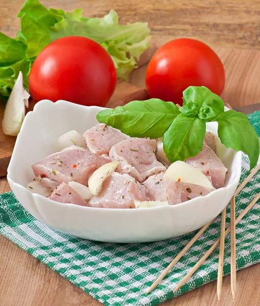 Carne para churrasco — Fotografia de Stock