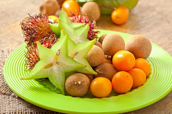Owoców tropikalnych w Tajlandii — Zdjęcie stockowe