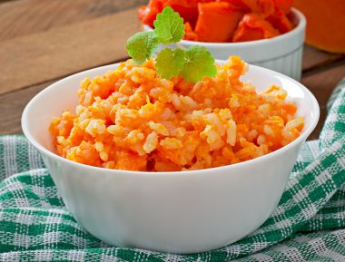 Lezzetli kabak püresi