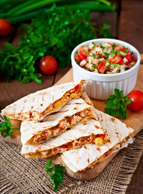 Mexican Quesadilla tamamladı