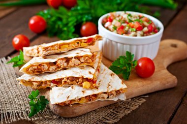 Mexican Quesadilla tamamladı