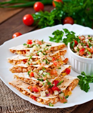 Mexican Quesadilla tamamladı