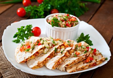 Mexican Quesadilla tamamladı