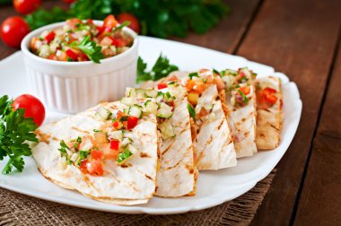 Mexican Quesadilla tamamladı