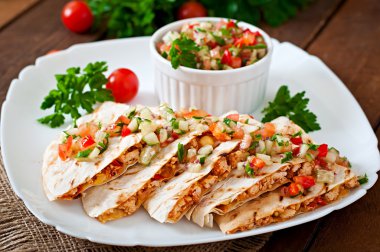 Mexican Quesadilla tamamladı