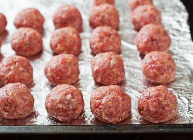 Ham sığır eti köfte yemek hazır mısınız